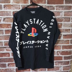 PlayStation Black Long Sleeve Tee